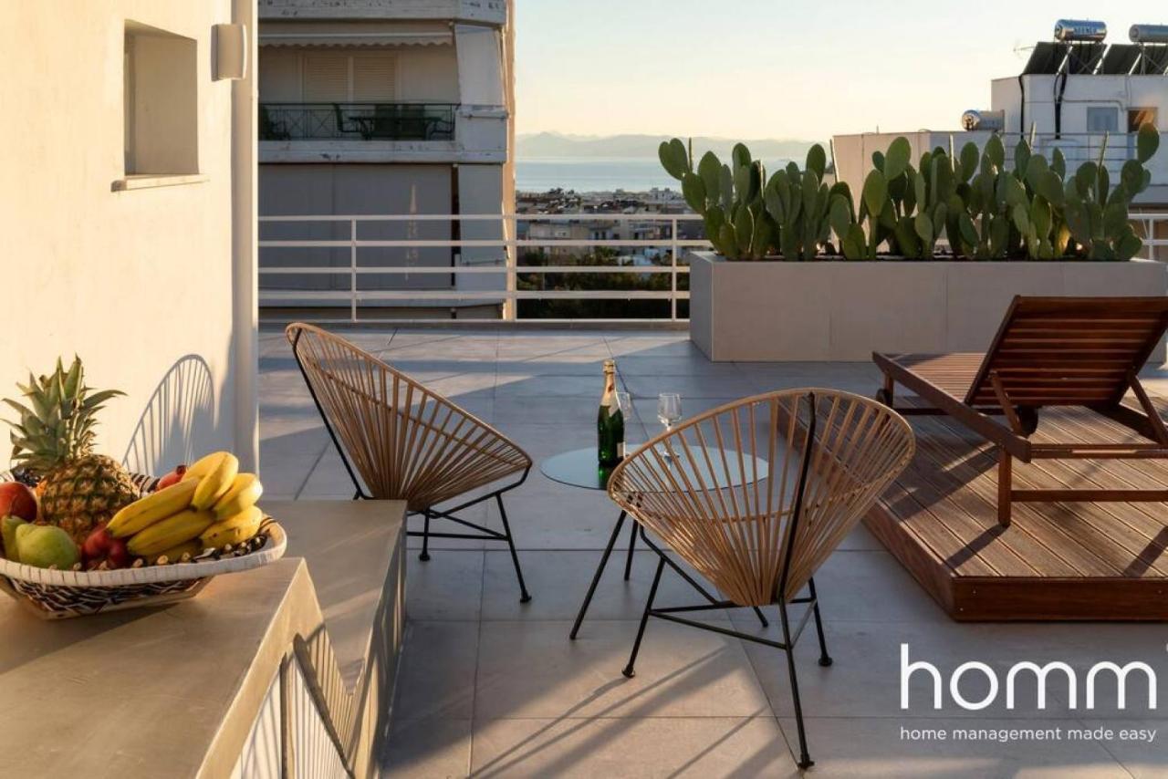 Brand New Homm Penthouse In Ano Glyfada, Dilou Apartment Athens Exterior photo