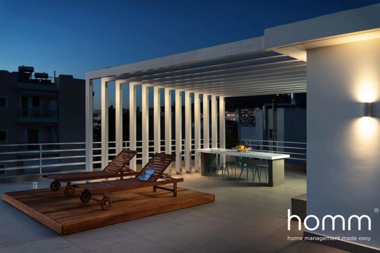 Brand New Homm Penthouse In Ano Glyfada, Dilou Apartment Athens Exterior photo