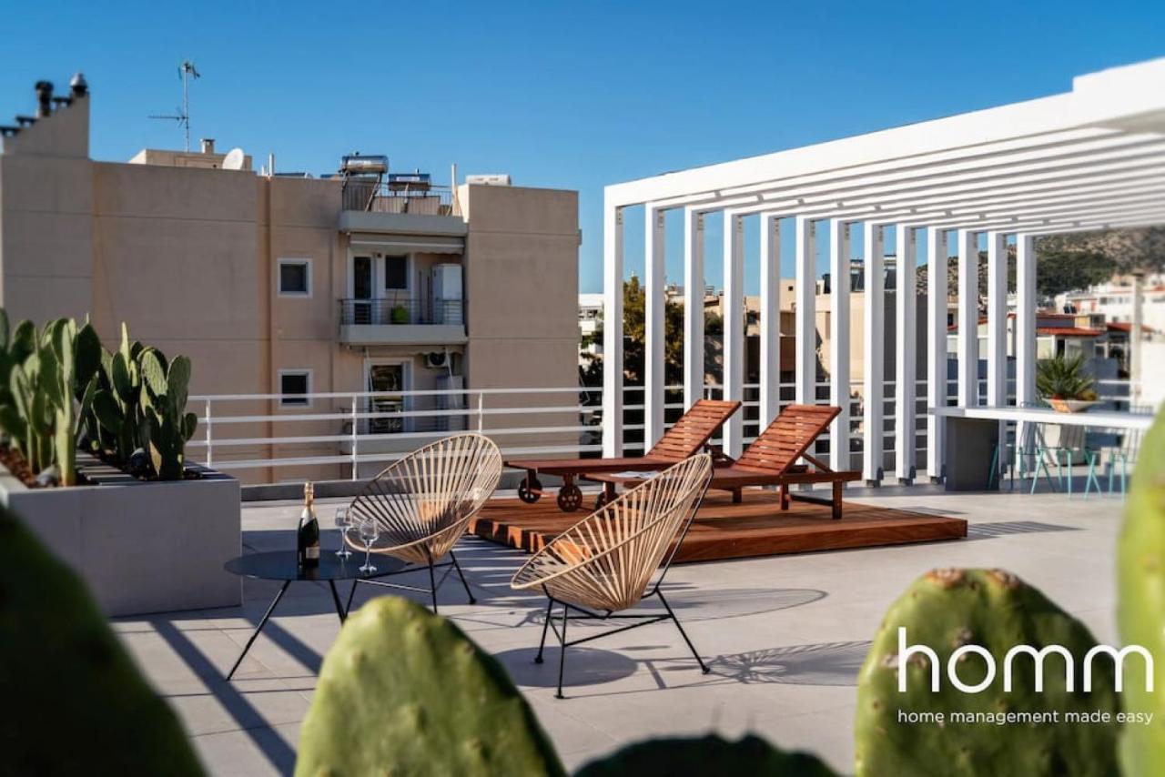 Brand New Homm Penthouse In Ano Glyfada, Dilou Apartment Athens Exterior photo